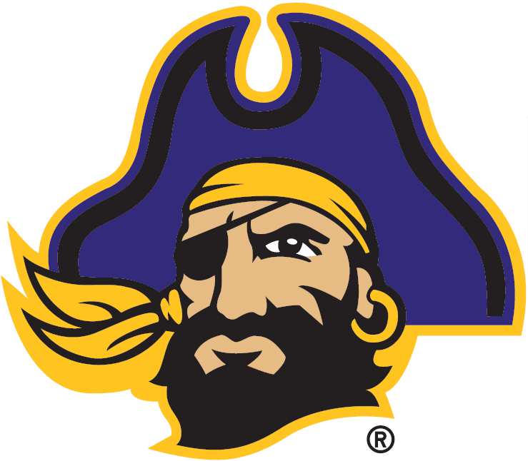 East Carolina Pirates 2014-Pres Secondary Logo diy fabric transfer